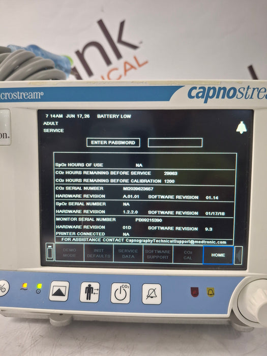 Oridion Capnostream 20P Capnography Monitor