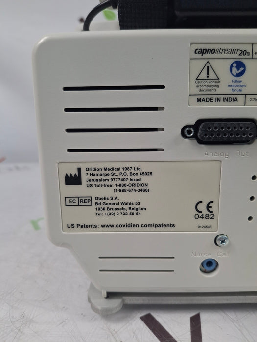 Oridion Capnostream 20P Capnography Monitor
