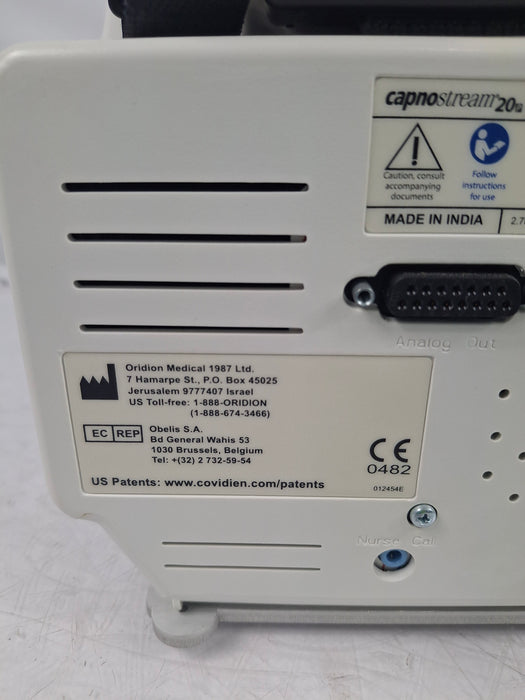Oridion Capnostream 20P Capnography Monitor