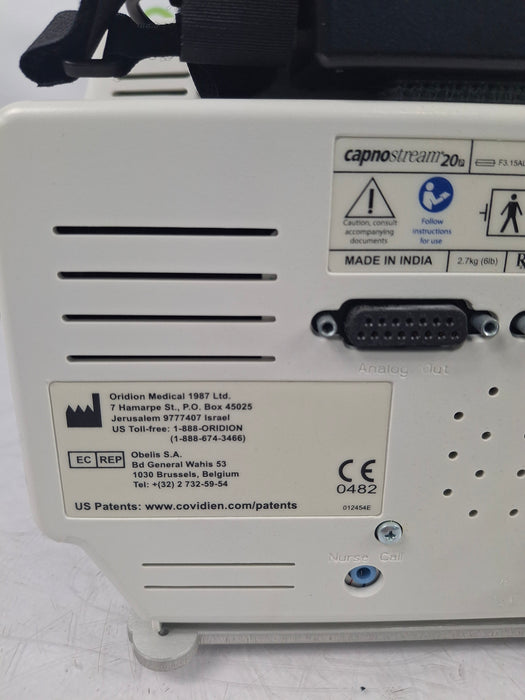 Oridion Capnostream 20P Capnography Monitor