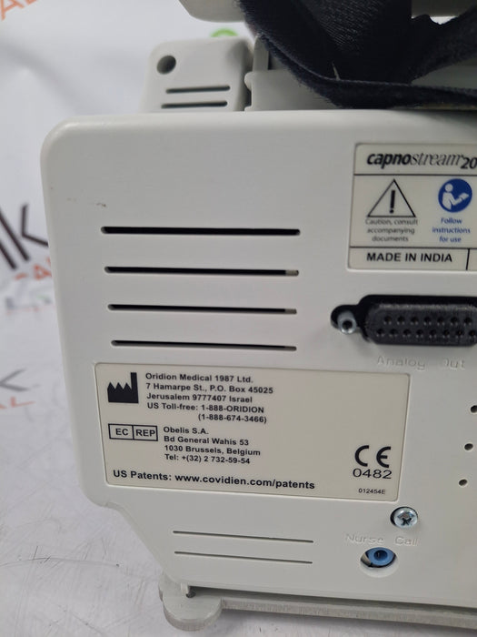 Oridion Capnostream 20P Capnography Monitor