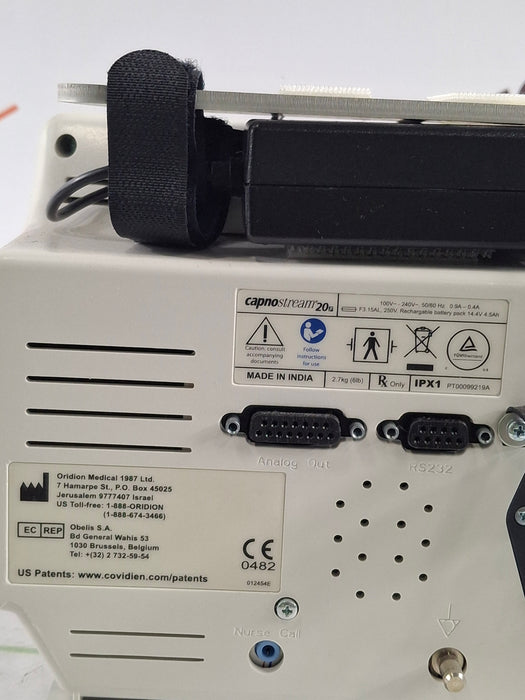 Oridion Capnostream 20P Capnography Monitor