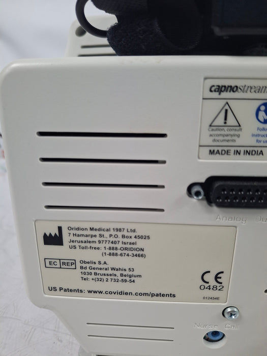 Oridion Capnostream 20P Capnography Monitor