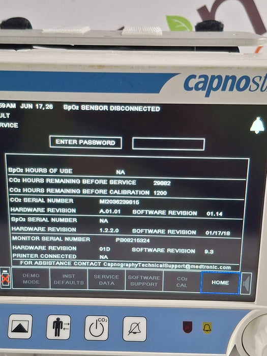 Oridion Capnostream 20P Capnography Monitor