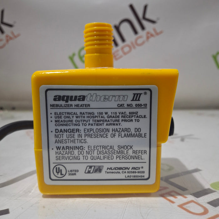 Hudson Aquatherm III Nebulizer Heater