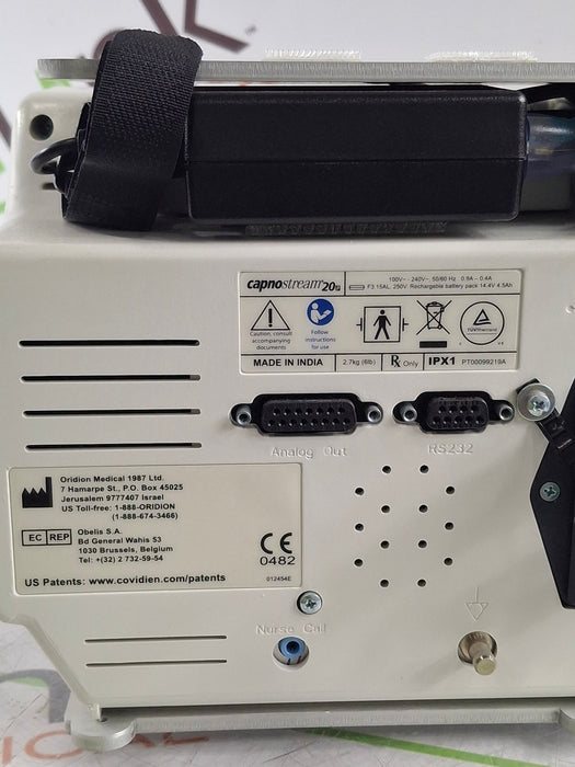 Oridion Capnostream 20P Capnography Monitor