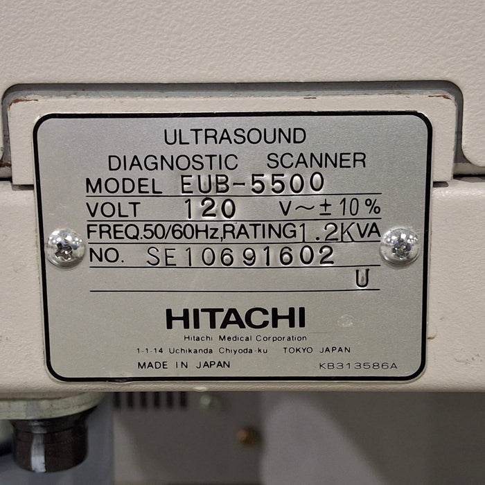 Hitachi Hi Vision 5500 Ultrasound