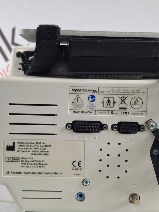 Oridion Capnostream 20P Capnography Monitor