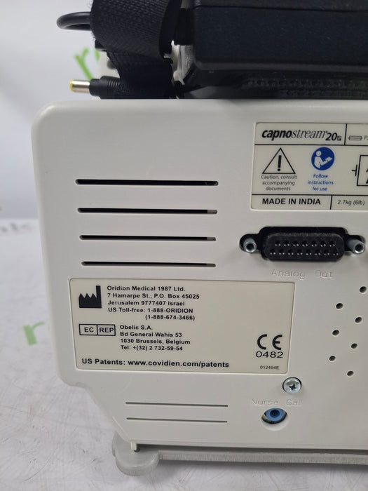 Oridion Capnostream 20P Capnography Monitor