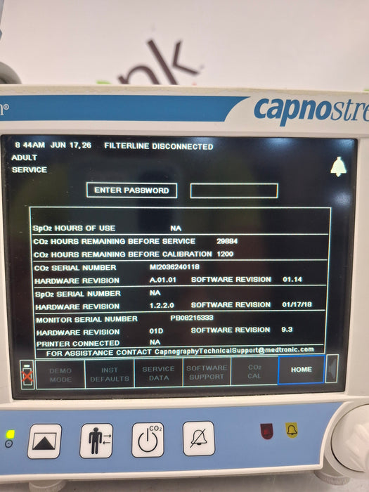 Oridion Capnostream 20P Capnography Monitor