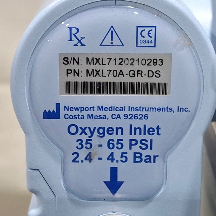 Newport Medical HT70 Plus Ventilator