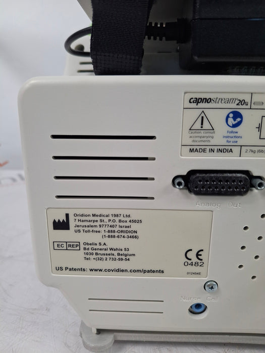 Oridion Capnostream 20P Capnography Monitor