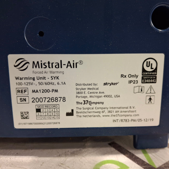 Stryker Mistral-Air Forced Air Warming System