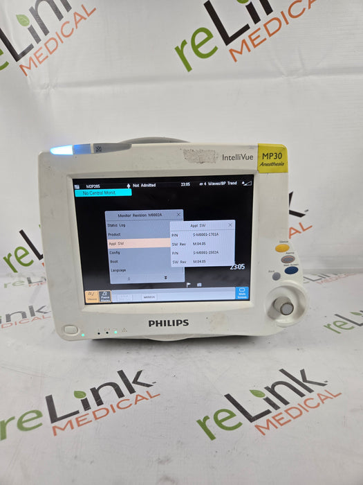 Philips IntelliVue MP30 - Anesthesia Patient Monitor