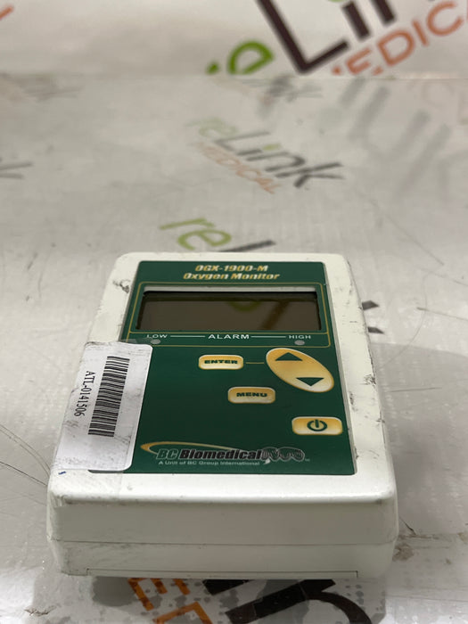 BC Biomedical OGX-1900-M Oxygen Analyzer