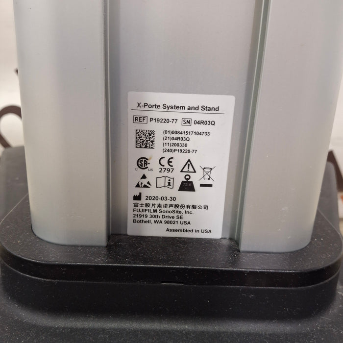 Sonosite X-Porte Mobile Cart w/ Control Panel