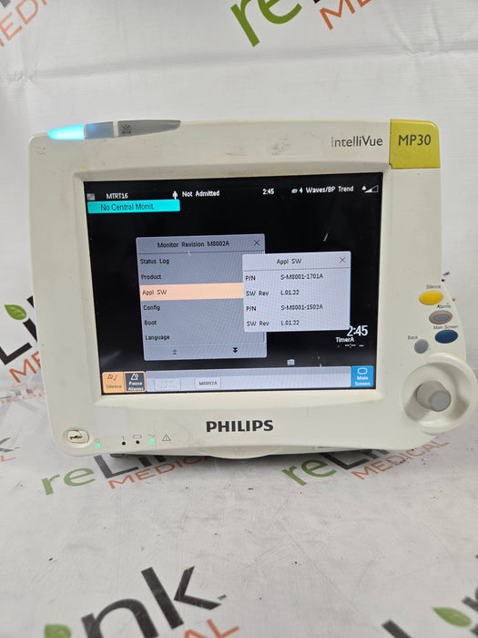 Philips IntelliVue MP30 Patient Monitor