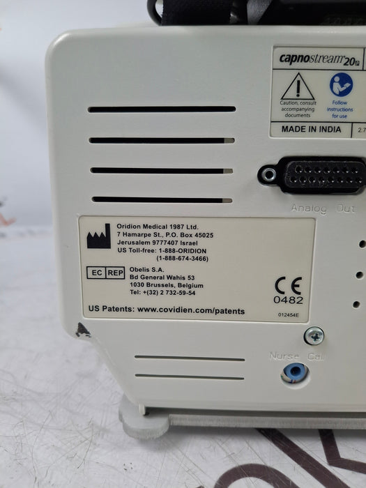 Oridion Capnostream 20P Capnography Monitor