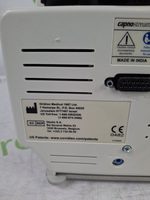 Oridion Capnostream 20P Capnography Monitor