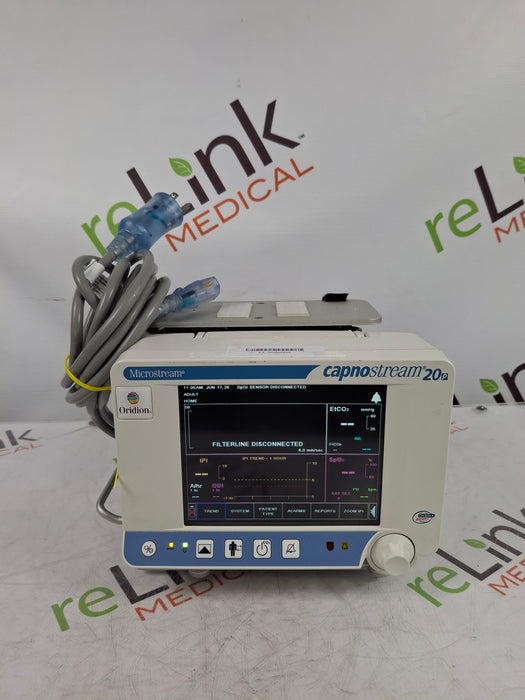 Oridion Capnostream 20P Capnography Monitor