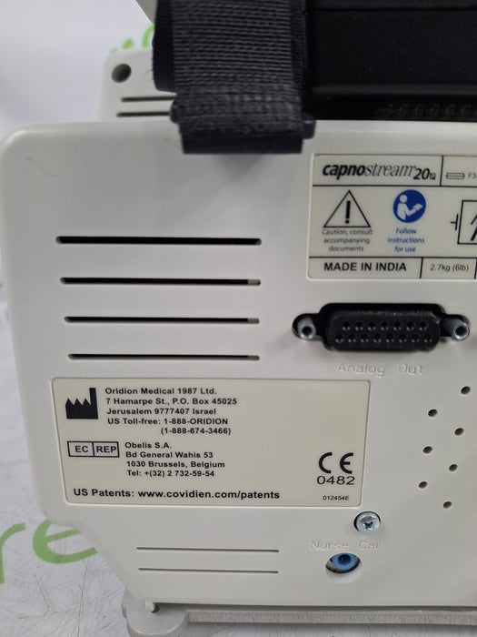 Oridion Capnostream 20P Capnography Monitor