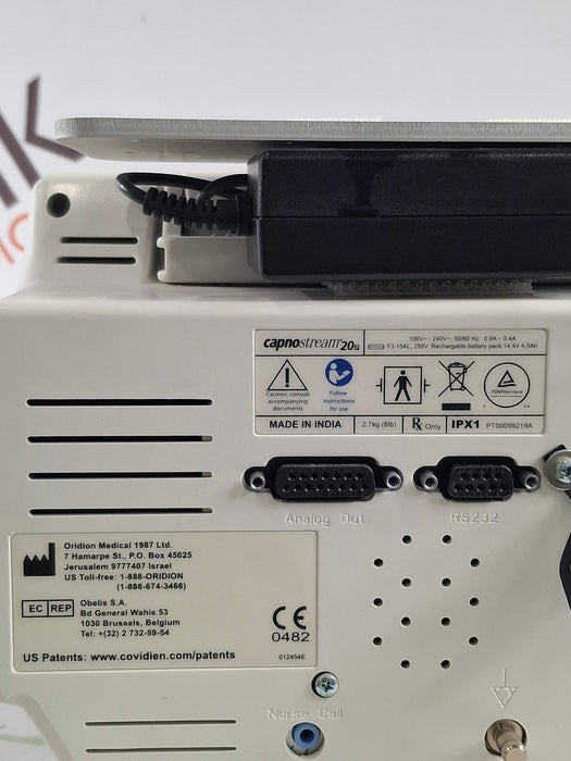Oridion Capnostream 20P Capnography Monitor