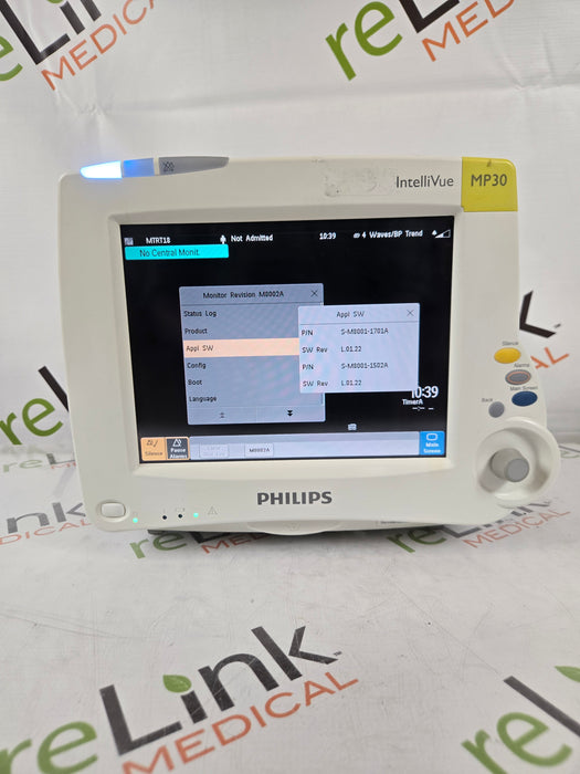 Philips IntelliVue MP30 Patient Monitor