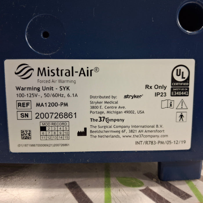Stryker Mistral-Air Forced Air Warming System