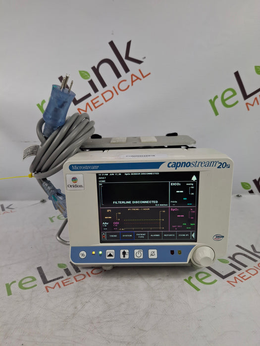 Oridion Capnostream 20P Capnography Monitor
