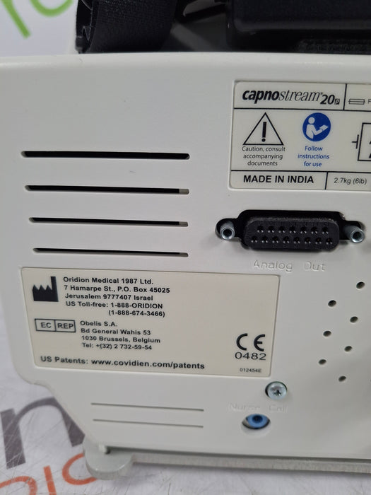 Oridion Capnostream 20P Capnography Monitor