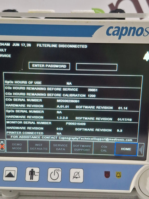 Oridion Capnostream 20P Capnography Monitor