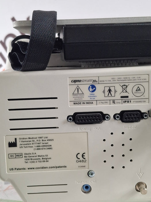 Oridion Capnostream 20P Capnography Monitor