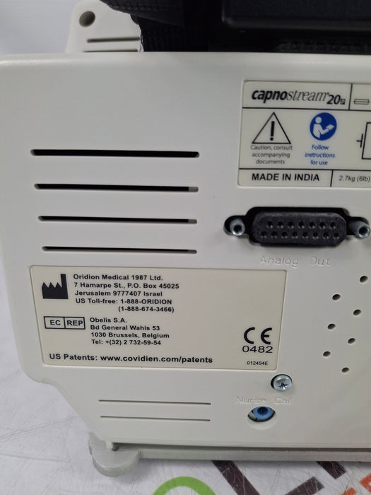 Oridion Capnostream 20P Capnography Monitor
