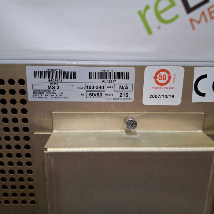 Beckman Coulter Multisizer 3 Particle Counter