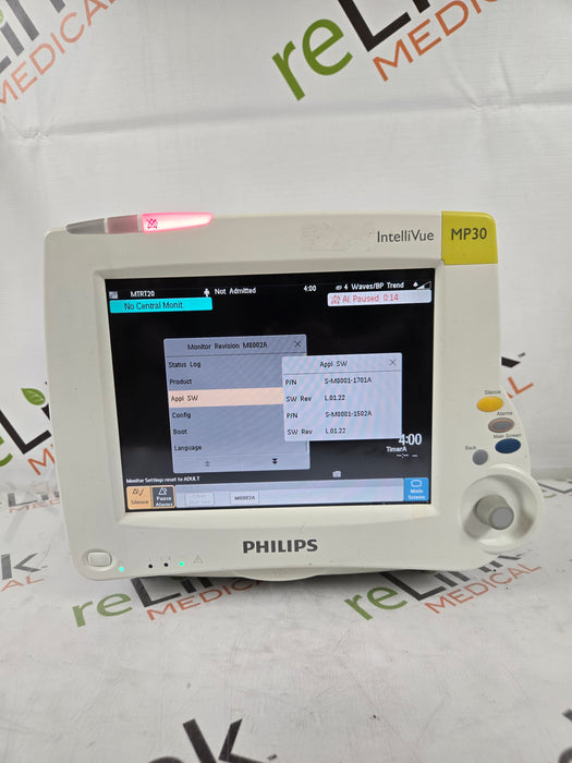 Philips IntelliVue MP30 Patient Monitor