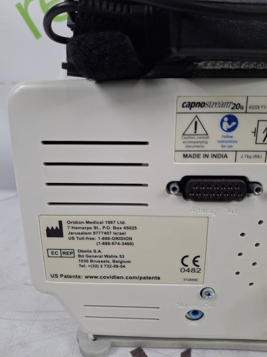 Oridion Capnostream 20P Capnography Monitor