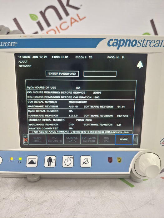 Oridion Capnostream 20P Capnography Monitor