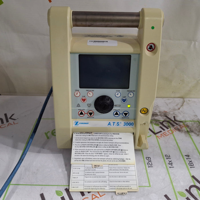 Zimmer ATS 3000 Automatic Tourniquet System