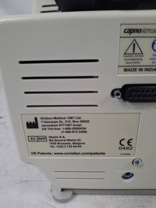 Oridion Capnostream 20P Capnography Monitor