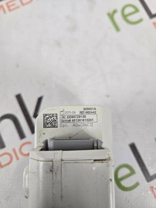 Philips M3001A-A04C06C12 OxiMax SpO2, NIBP, 12 Lead ECG, Temp, IBP MMS Module