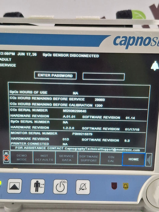 Oridion Capnostream 20P Capnography Monitor