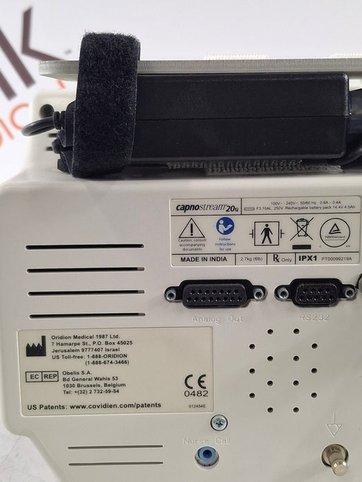 Oridion Capnostream 20P Capnography Monitor