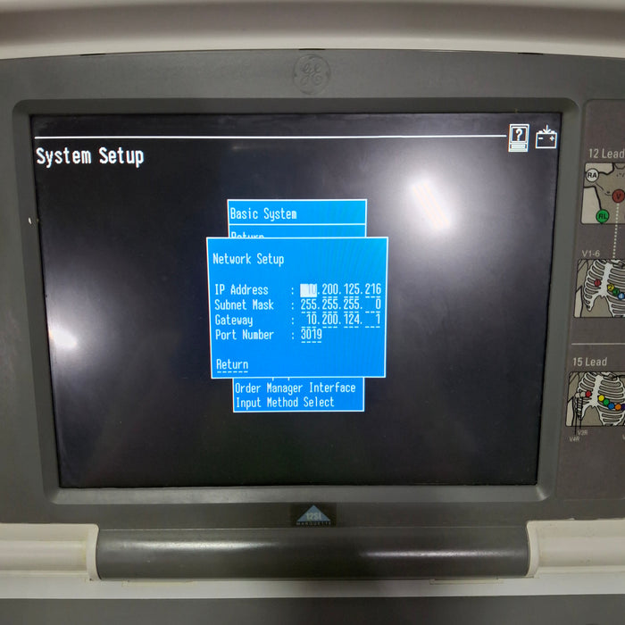 GE Healthcare MAC 5500 HD ECG without CAM Module