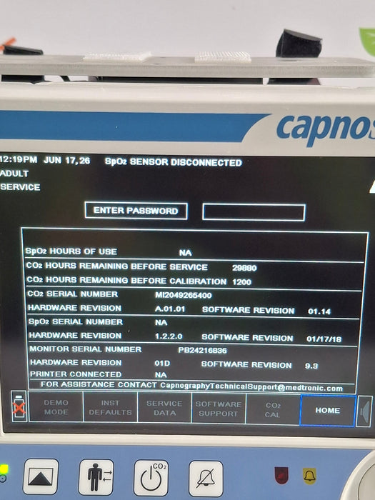 Oridion Capnostream 20P Capnography Monitor