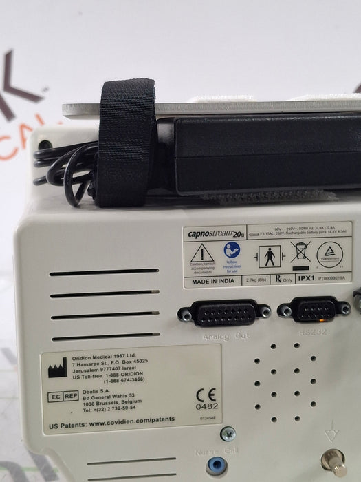 Oridion Capnostream 20P Capnography Monitor