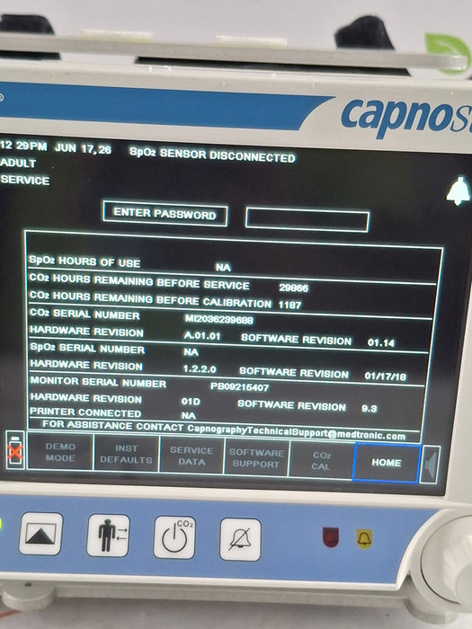Oridion Capnostream 20P Capnography Monitor