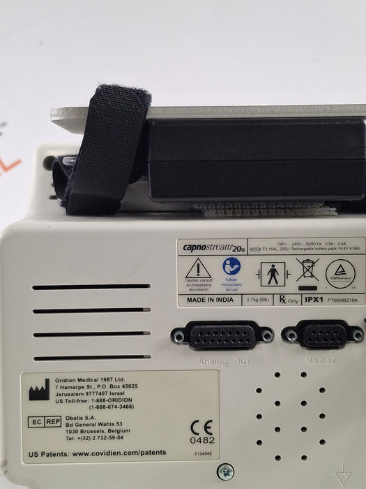 Oridion Capnostream 20P Capnography Monitor