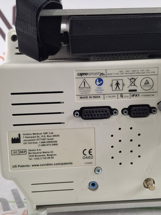 Oridion Capnostream 20P Capnography Monitor