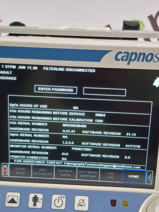 Oridion Capnostream 20P Capnography Monitor