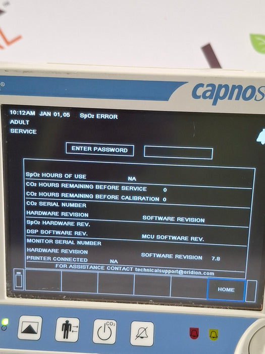 Oridion Capnostream 20P Capnography Monitor